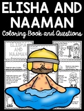 Elisha and Naaman Coloring Book ; Bible Story; Naaman; Mir