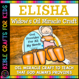 Elisha and the Widow’s Oil Craft | Woman With Oil Bible Cr