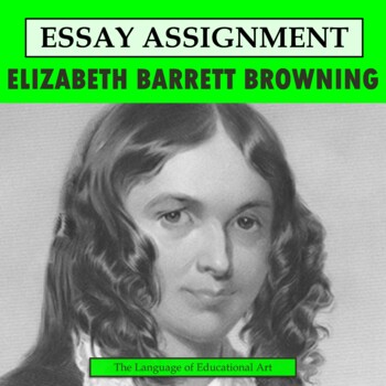 Preview of Elizabeth Barrett Browning Research Organizer & Paper Assignment — ELA — CCSS