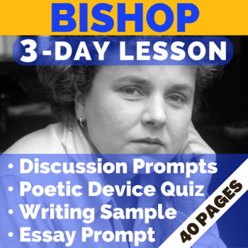 Preview of Elizabeth Bishop's 10 BEST Poems | "The Fish," "In the Waiting Room," "One Art"!