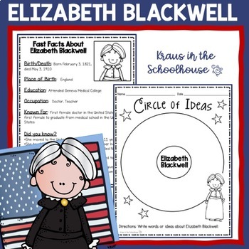Preview of Elizabeth Blackwell Activities