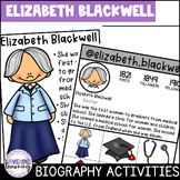 Elizabeth Blackwell Biography Activities, Worksheets - Wom