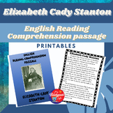 Elizabeth Cady Stanton - English Biography Activity Printa