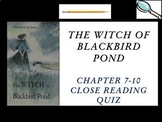 The Witch of Blackbird Pond – Close Reading Comprehension 