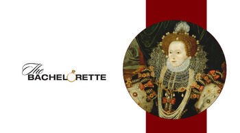 Preview of Elizabeth I: The Bachelorette