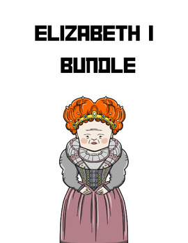 Preview of Elizabeth I Worksheet and Skit Bundle