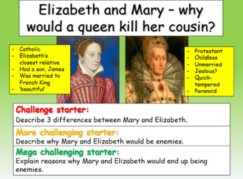 Preview of Elizabeth I and Mary Queen of Scots