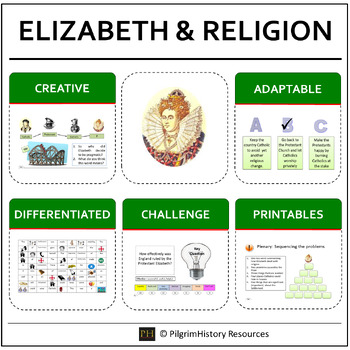 Preview of Queen Elizabeth I and religion