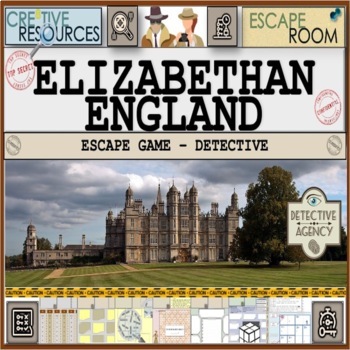 Preview of Elizabethan History Escape Room