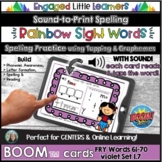 Elkonin Box Spelling for FRY Sight Words with AUDIO 1.7 | 
