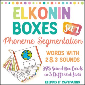 Preview of Elkonin Boxes {Set 1}