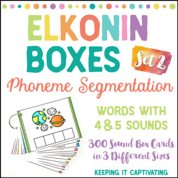 Preview of Elkonin Boxes {Set 2}