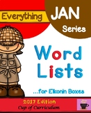 Elkonin Boxes | Word Lists