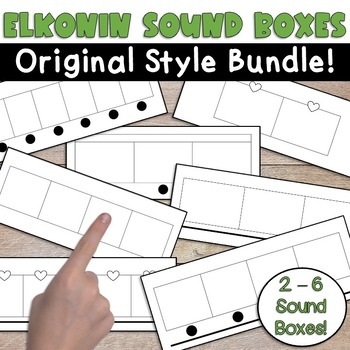 Preview of Elkonin Sound Boxes - Original Style Bundle (Personal & Commercial Use)