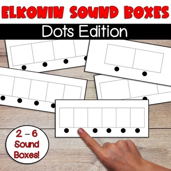 Preview of Elkonin Sound Boxes - Dots Edition  (Personal & Commercial Use)