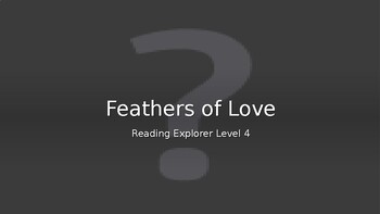 Preview of Ell Guided Reading Non-Fiction - Feathers of Love