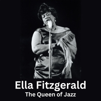 Preview of Ella Fitzgerald -Music Appreciation - Middle School Band & Music Sub Lesson Plan