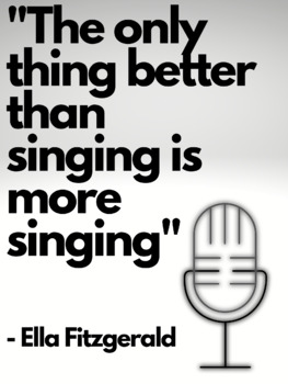 singing sayings