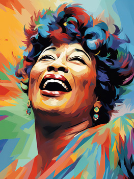 Preview of Ella Fitzgerald - The First Lady of Song: Digital Print