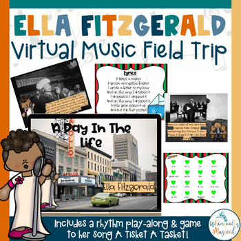 Preview of Ella Fitzgerald | Virtual Music Field Trip