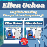 Ellen Ochoa - English Biography Activity Bundle - Women's History