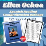 Ellen Ochoa - Spanish Biography Activity Google Slides His