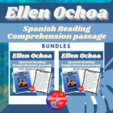 Ellen Ochoa - Spanish Biography Activity Bundle - Women's History