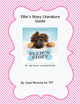 Preview of Ellie's Story Novel Literature Guide