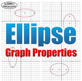 Preview of Ellipse Graph Properties - Distance Learning