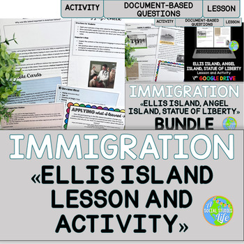 Preview of Ellis Island Lesson and Activity