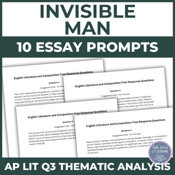 ap lit invisible man essay