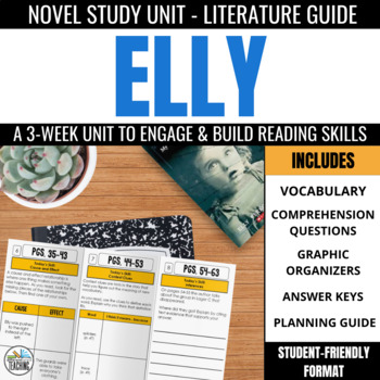 Preview of Elly: My True Story of the Holocaust Novel Study Unit