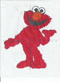 Preview of Elmo Coordinate Plane Picture