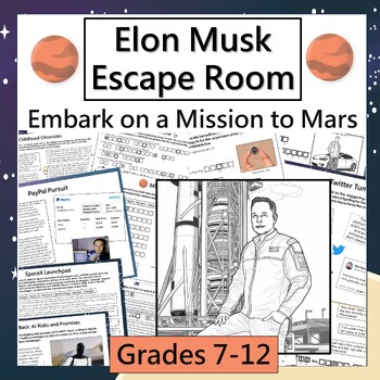 Preview of NEW Elon Musk Escape Room - Embark on a Mission to Mars