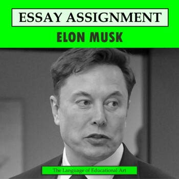 Preview of Elon Musk Research Organizer & Paper Assignment — Technology — CCSS Rubric