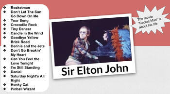 English worksheets: CANDLE IN THE WIND- ELTON JOHN worksheet for group B