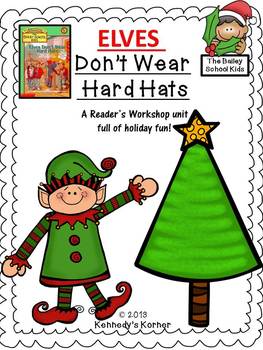 Preview of Elves Don't Wear Hard Hats ~ Bailey School Kids Series ~ Reading Packet