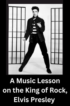 Preview of Elvis Presley - Music Appreciation - Middle School Band & Music Sub Lesson Plans