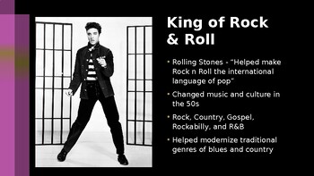 Preview of Elvis Presley PowerPoint