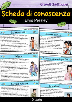 Preview of Elvis Presley - Scheda di conoscenza - Personaggi famosi (Italiano)