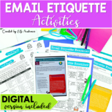 Email Etiquette DIGITAL and PRINT Activities