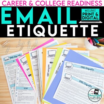 Email Etiquette: How to Write an Email to Teachers PowerPoint and Lesson