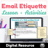 Email Etiquette Lesson + Activities - Google slides - Digi