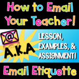 Email Etiquette Lesson, Examples, Activity - How to Write 