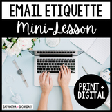 Email Etiquette Lesson and Activities 