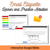 Email Etiquette- Lesson and Practice Activities