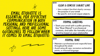 Preview of Email Etiquette Principles and Practice