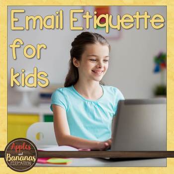 Preview of Email Etiquette for Kids