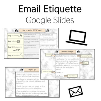 Preview of Email Etiqutte
