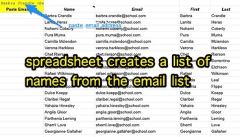 email address example list